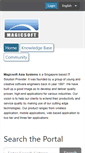 Mobile Screenshot of helpdesk.magicsoft-asia.com